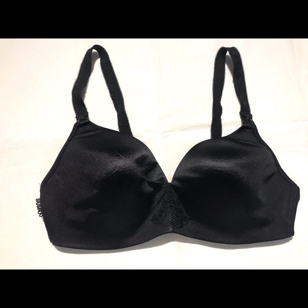 Bravado black maternity nursing bra 36B/C